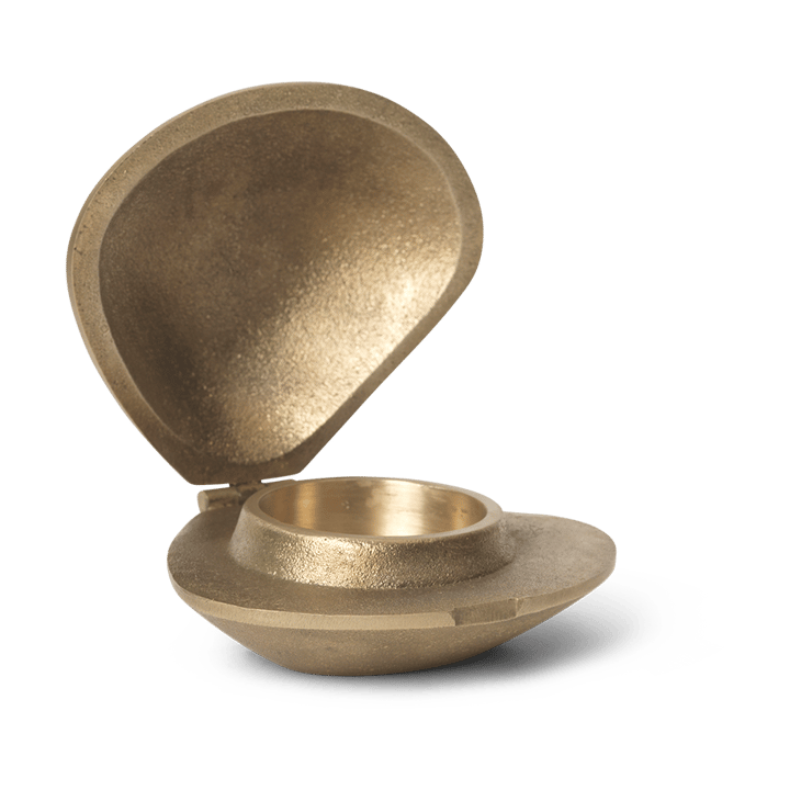 Clam ljuslykta - Brass - ferm LIVING