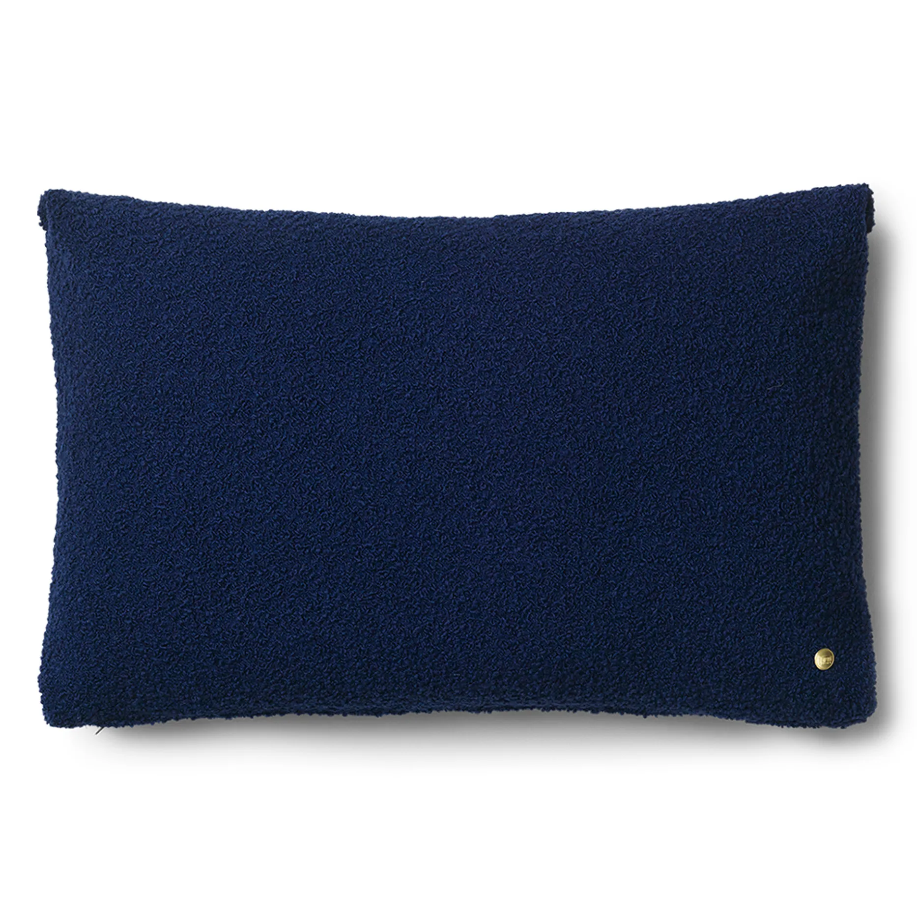 Clean kudde bouclé 40x60 cm, Deep Blue Ferm Living