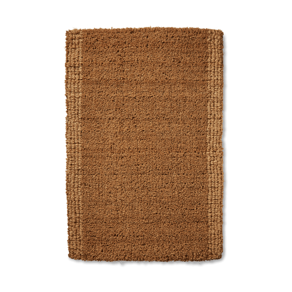 Ferm Living Coir dörrmatta 60x90 cm Natural | Skandinavisk Design | Dörrmattor | Brun