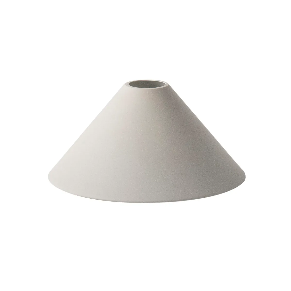 ferm LIVING Collect lampskärm Cone light grey (ljusgrå)