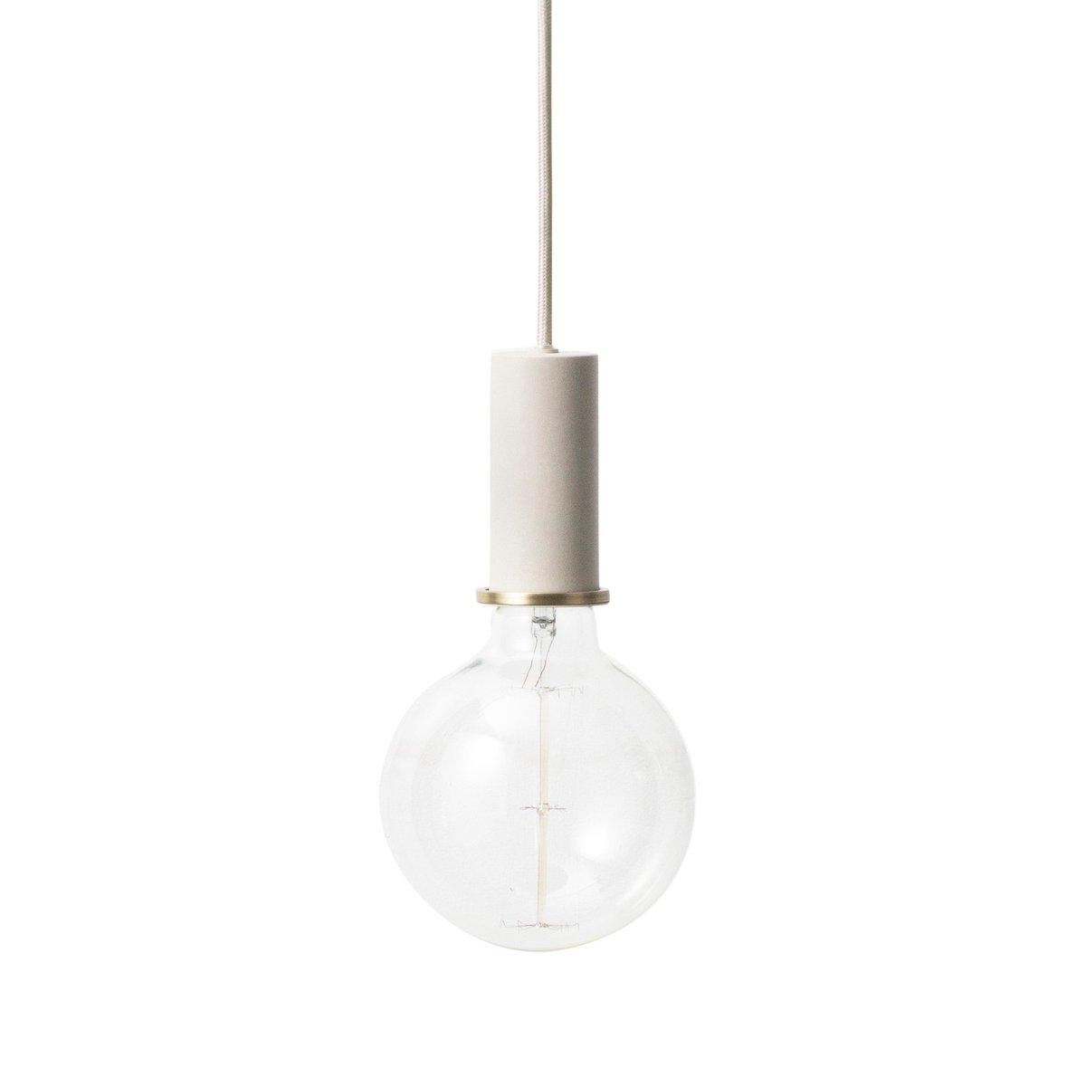 Ferm Living Collect taklampa liten light grey (grå)