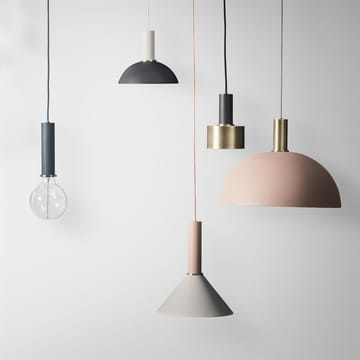 Collect taklampa liten - svart - Ferm Living