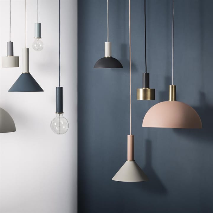 Collect taklampa liten, svart Ferm Living