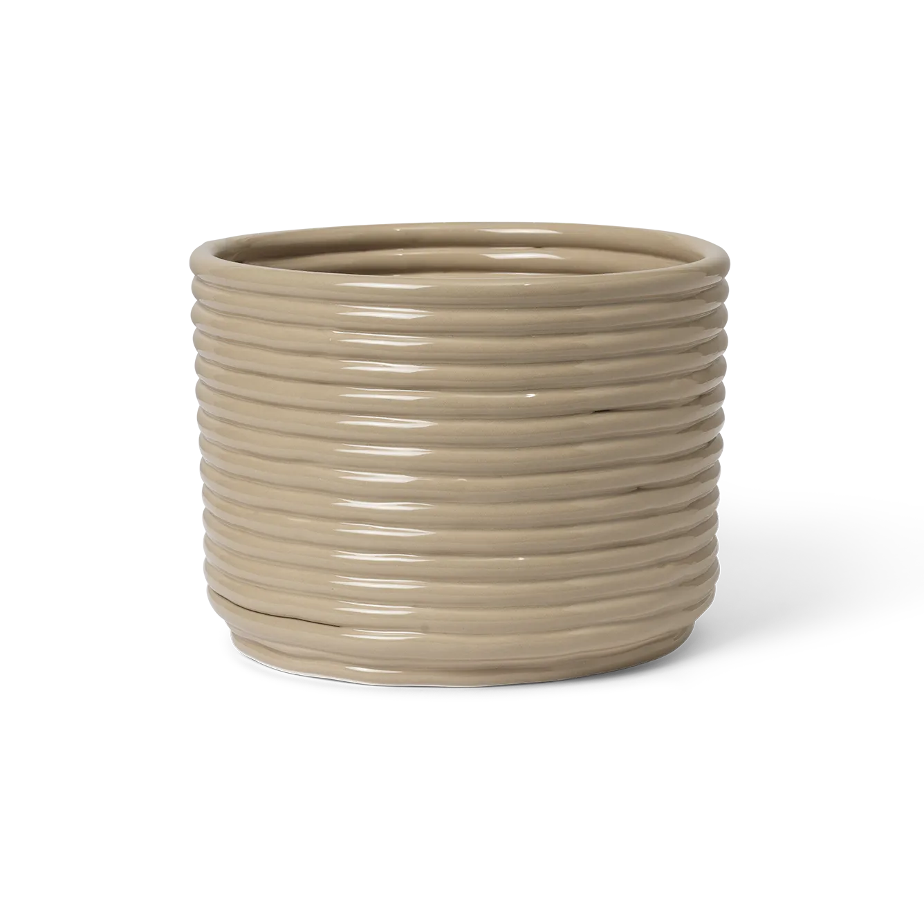 Corduroy kruka Ø20x15 cm, Cashmere Ferm Living