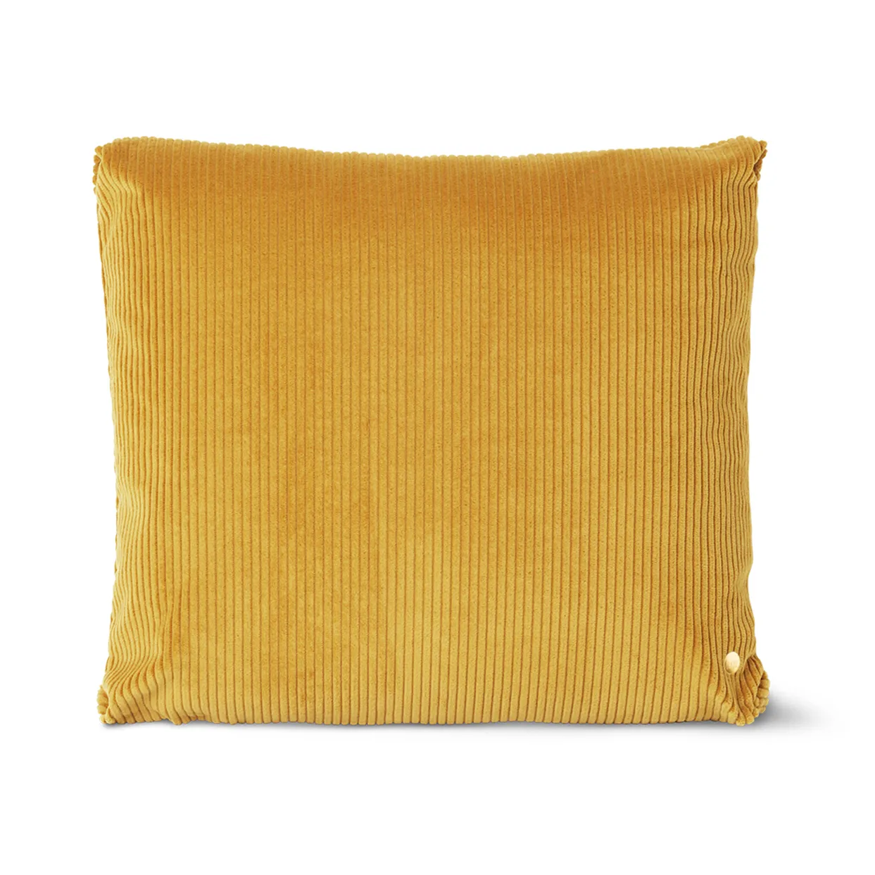Corduroy kudde 45x45 cm, Mustard Ferm Living