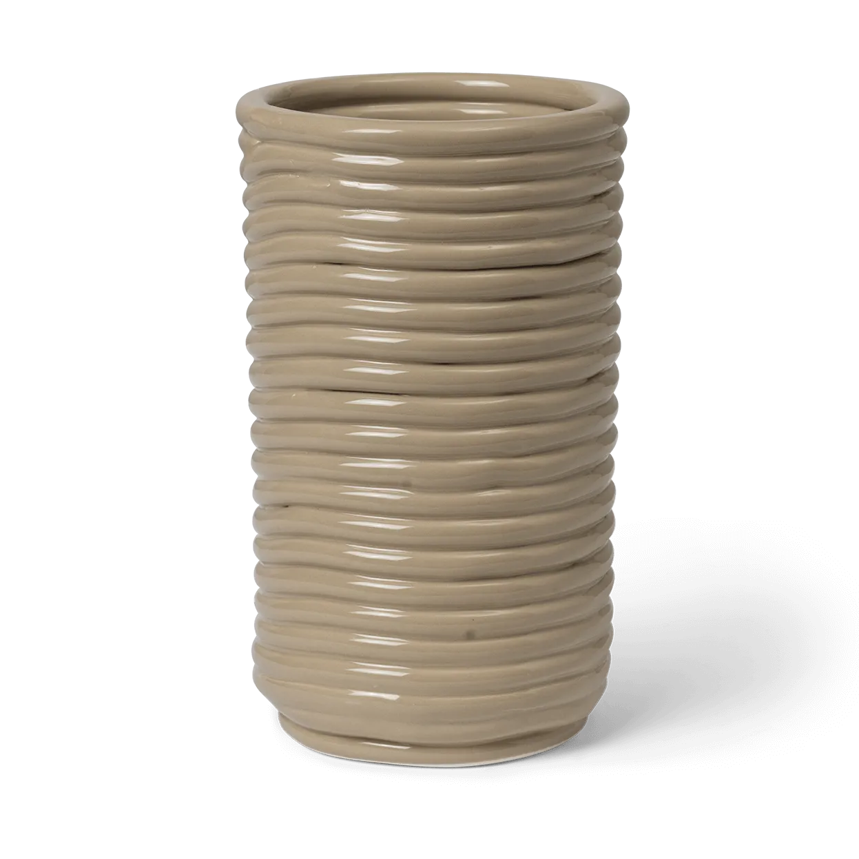 Corduroy vas 21 cm, Cashmere Ferm Living