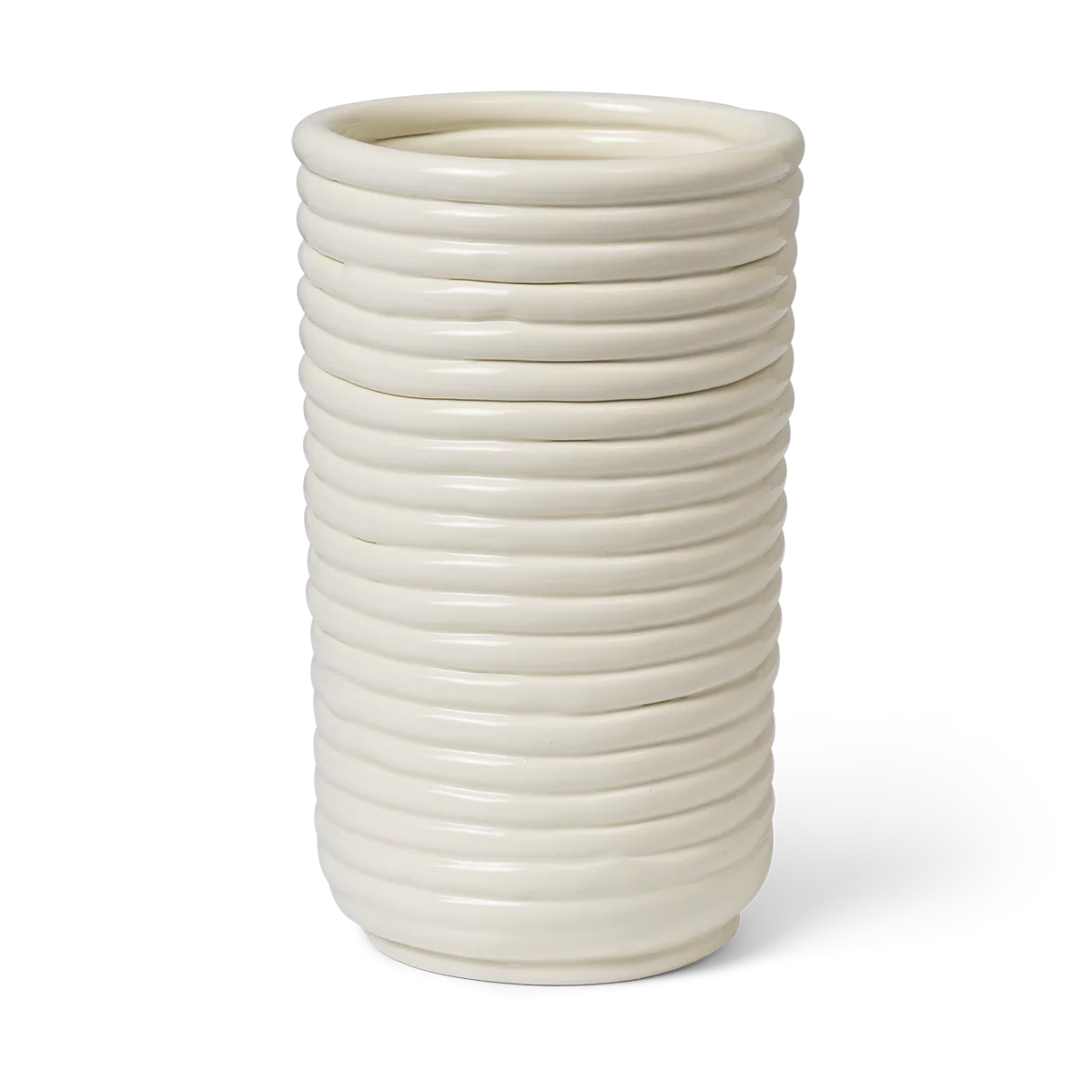 Corduroy vas 21 cm, Off white Ferm Living