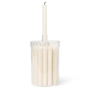 Countdown to Christmas glasburk med 24 ljus - Off white - Ferm Living