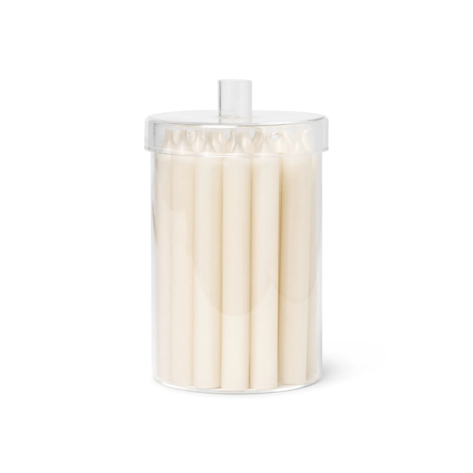 Countdown to Christmas glasburk med 24 ljus, Off white Ferm Living