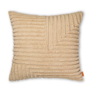 Crease kudde 80x80 cm - Light Sand - Ferm Living
