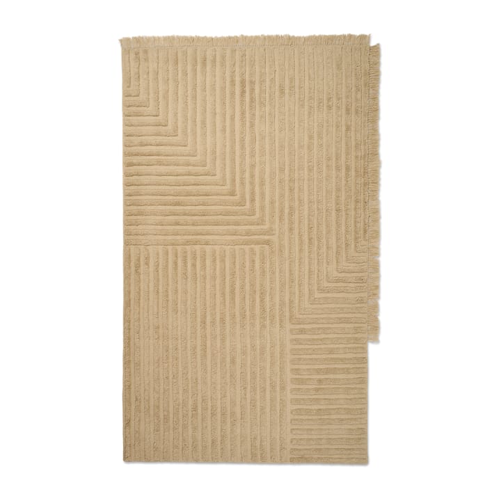 Crease ullmatta 160x250 cm - Light Sand - Ferm Living
