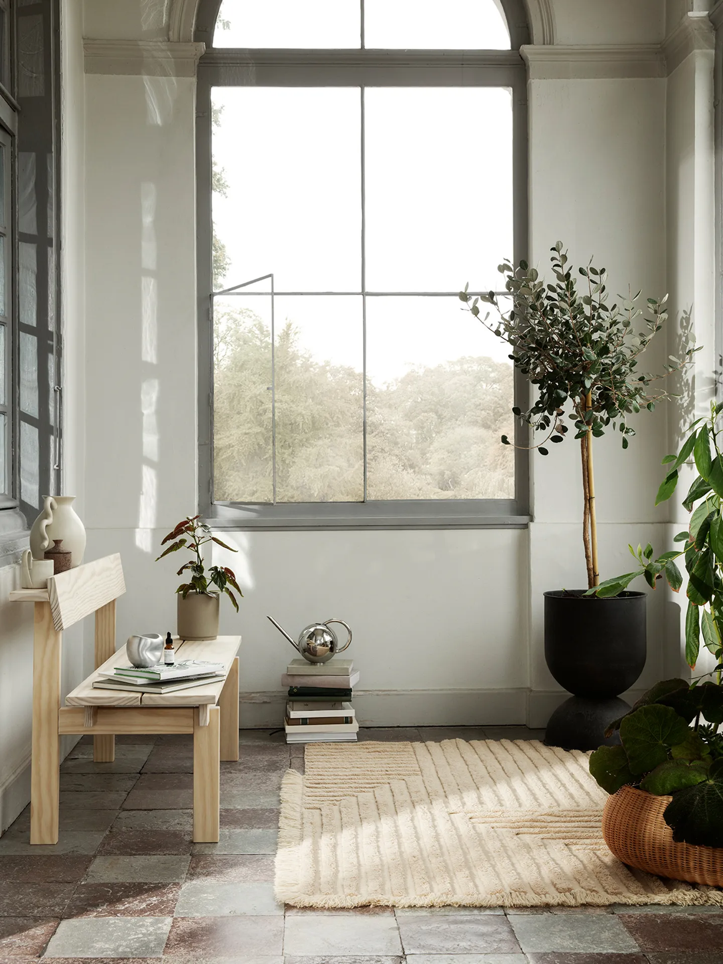 Crease ullmatta 160x250 cm, Light Sand Ferm Living