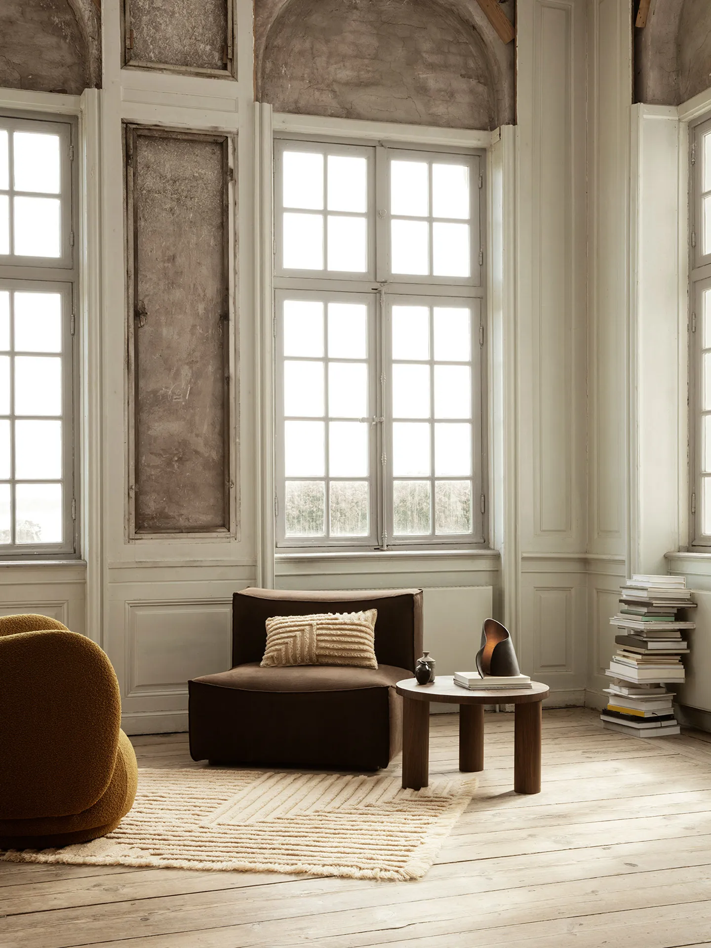 Crease ullmatta 160x250 cm, Light Sand Ferm Living