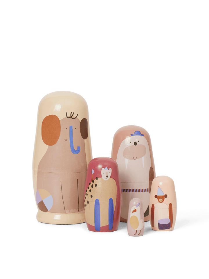 Critter dockor Ø6,4x14 cm, Multi Ferm Living