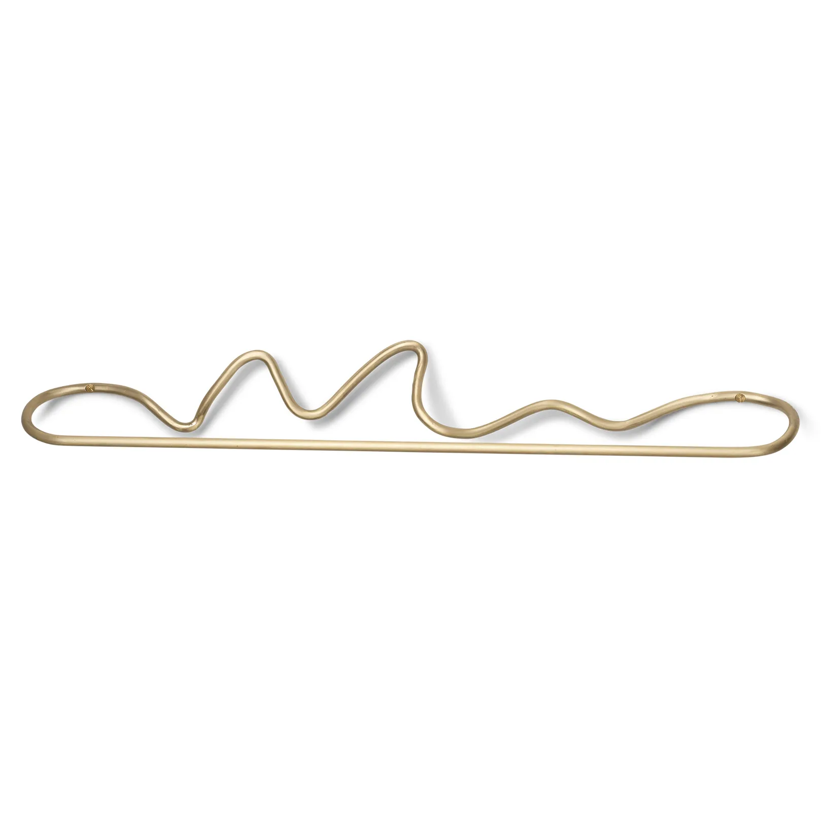 Curvature handdukshängare, Mässing Ferm Living