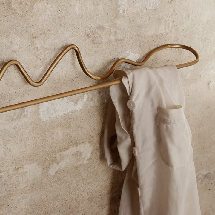 Curvature handdukshängare, Mässing Ferm Living