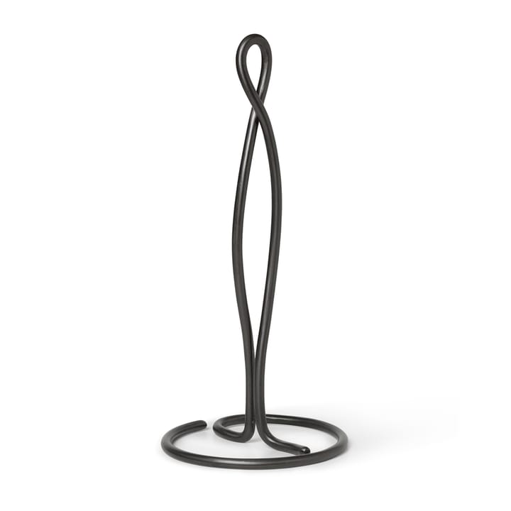 Curvature hushållspappershållare - Svart mässing - Ferm Living
