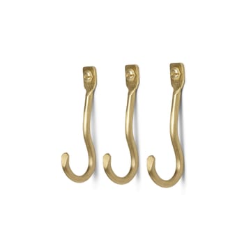 Curvature krok 3-pack - Mässing - Ferm Living
