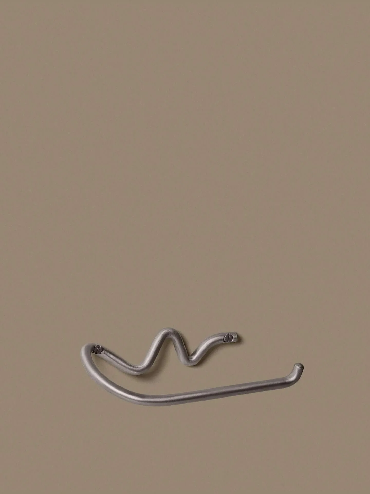 Curvature toalettpappershållare, Stainless steel Ferm Living