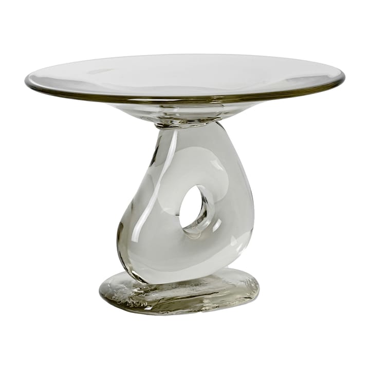 Damo glass centerpiece fat Ø30 cm - Clear - Ferm Living