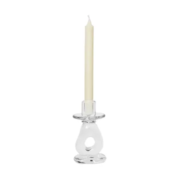 Damo ljusstake 16 cm - Clear - Ferm Living