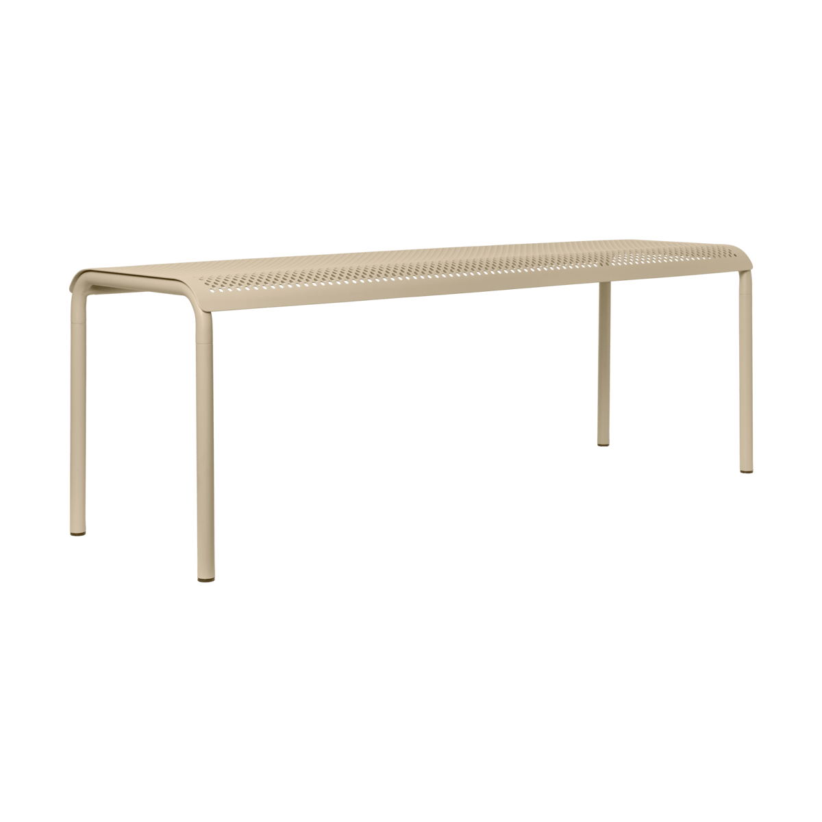 Ferm Living Dapple bänk 45x130x39,8 cm Cashmere | Skandinavisk Design | Trädgårdsbänkar | Beige