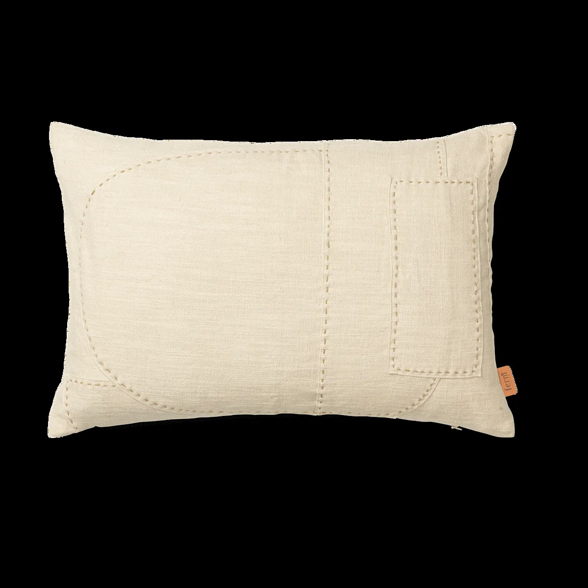 ferm LIVING Darn kuddfodral 40x60 cm Natural