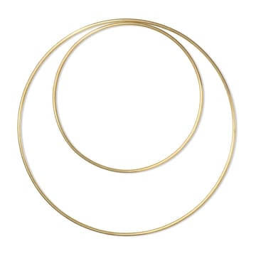 Deco dekorationsring Ø45 cm - Mässing - Ferm Living