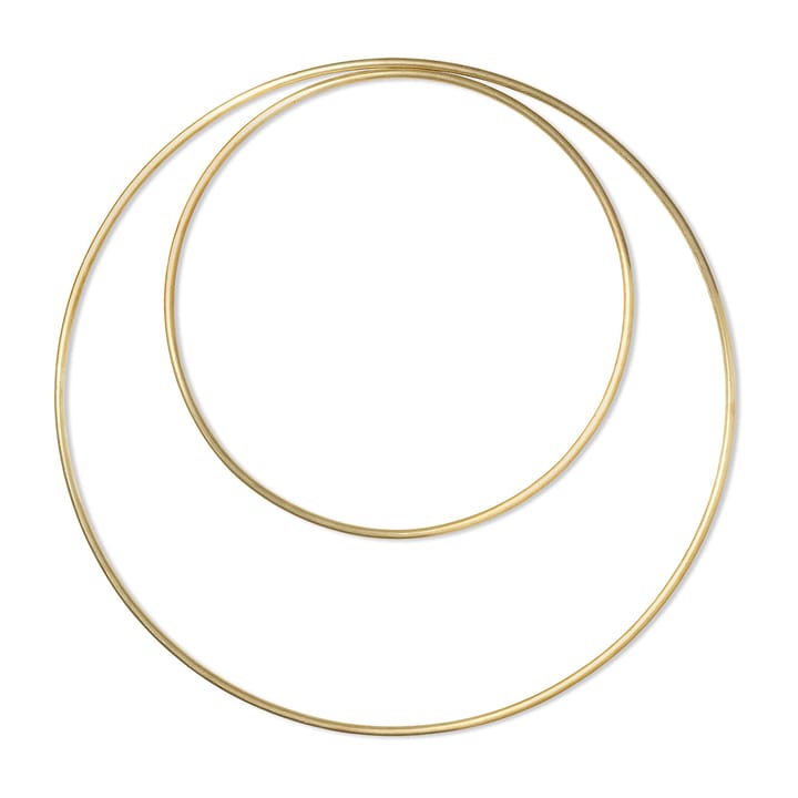 Deco dekorationsring Ø45 cm, Mässing Ferm Living