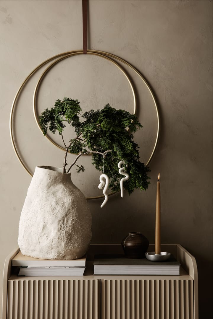 Deco dekorationsring Ø45 cm, Mässing Ferm Living