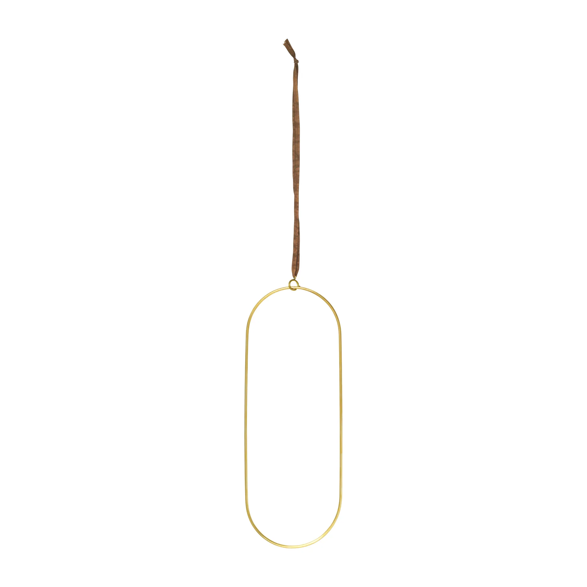 Deco dekorationsringar 3-pack, Mässing Ferm Living