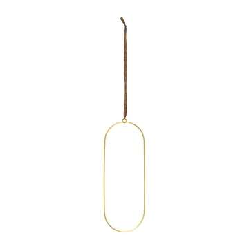 Deco dekorationsringar 3-pack - Mässing - Ferm Living