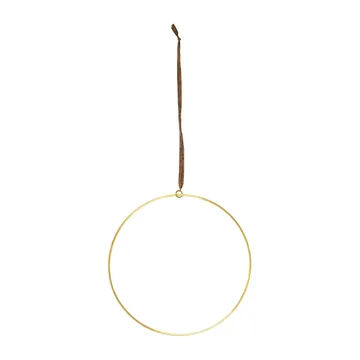 Deco dekorationsringar 3-pack - Mässing - Ferm Living