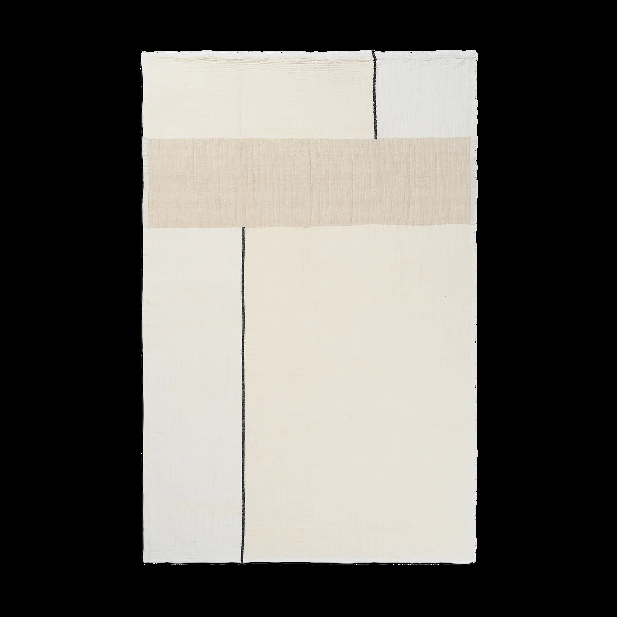 ferm LIVING Dela filt 120x170 cm Natural-Off-white