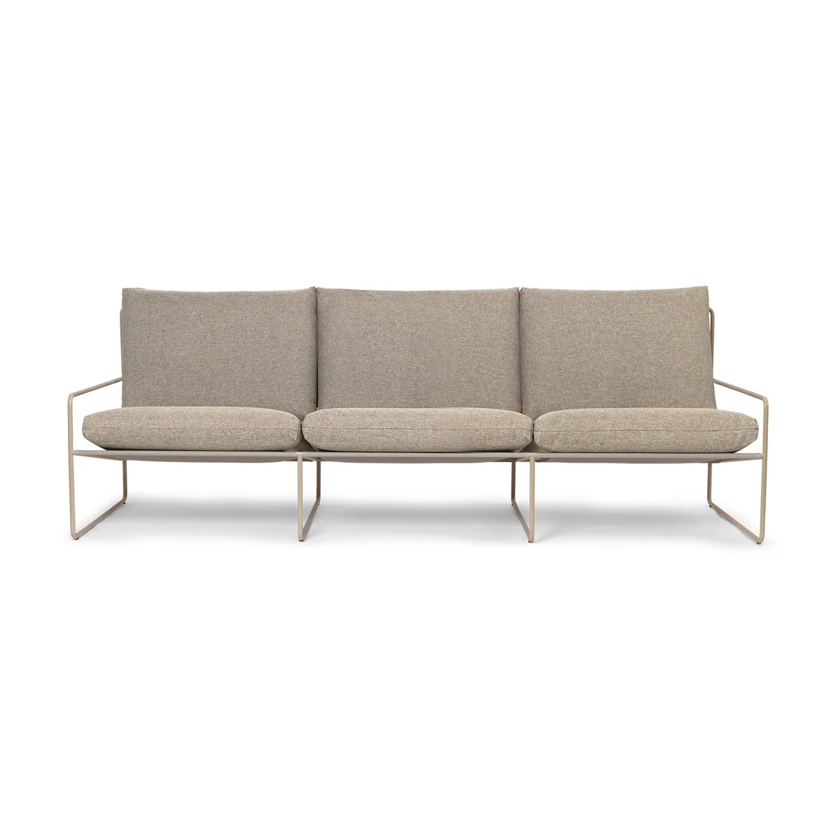 ferm LIVING Desert 3-sits soffa Cashmere-Dark sand