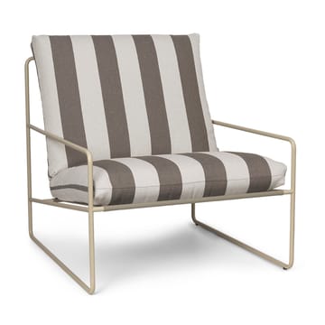 Desert fåtölj - Cash stripe-chocolate - Ferm Living
