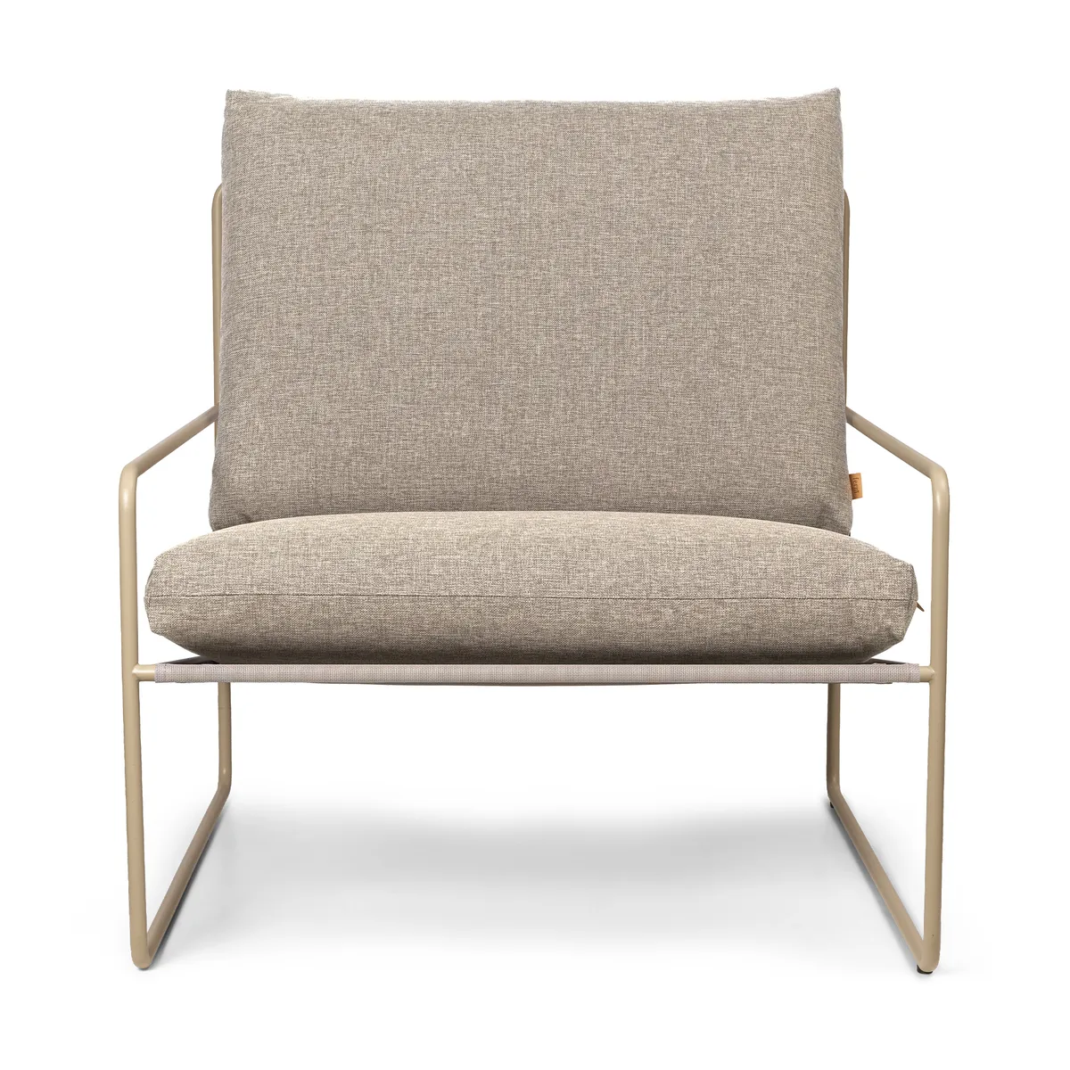 ferm LIVING Desert fåtölj Cashmere-Dark sand