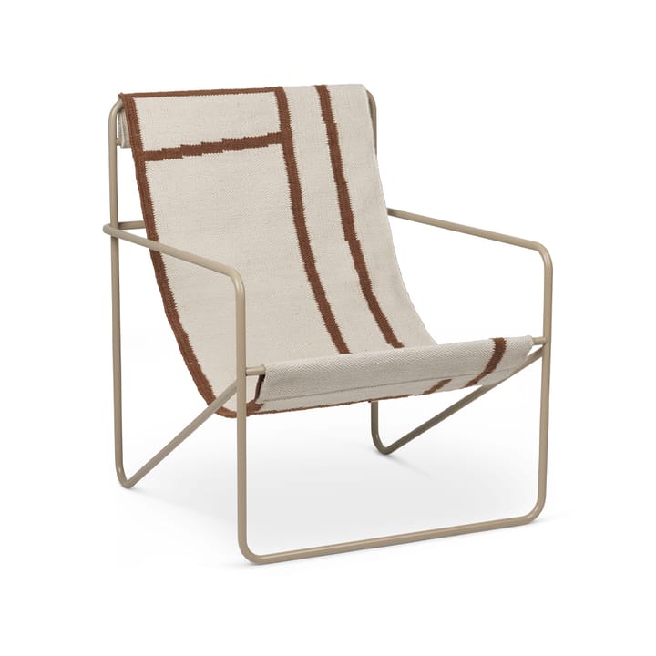 Desert lounge chair - shape, cashemere stativ - ferm LIVING