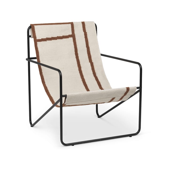 Desert lounge chair - shape, svart stativ - ferm LIVING