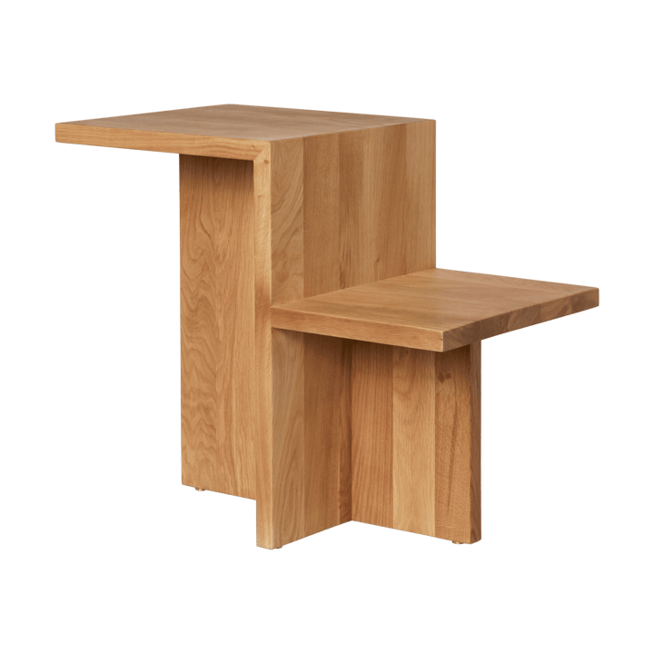 Distinct sidobord kalksten 59,5x35x50 cm - Natural oak - Ferm Living