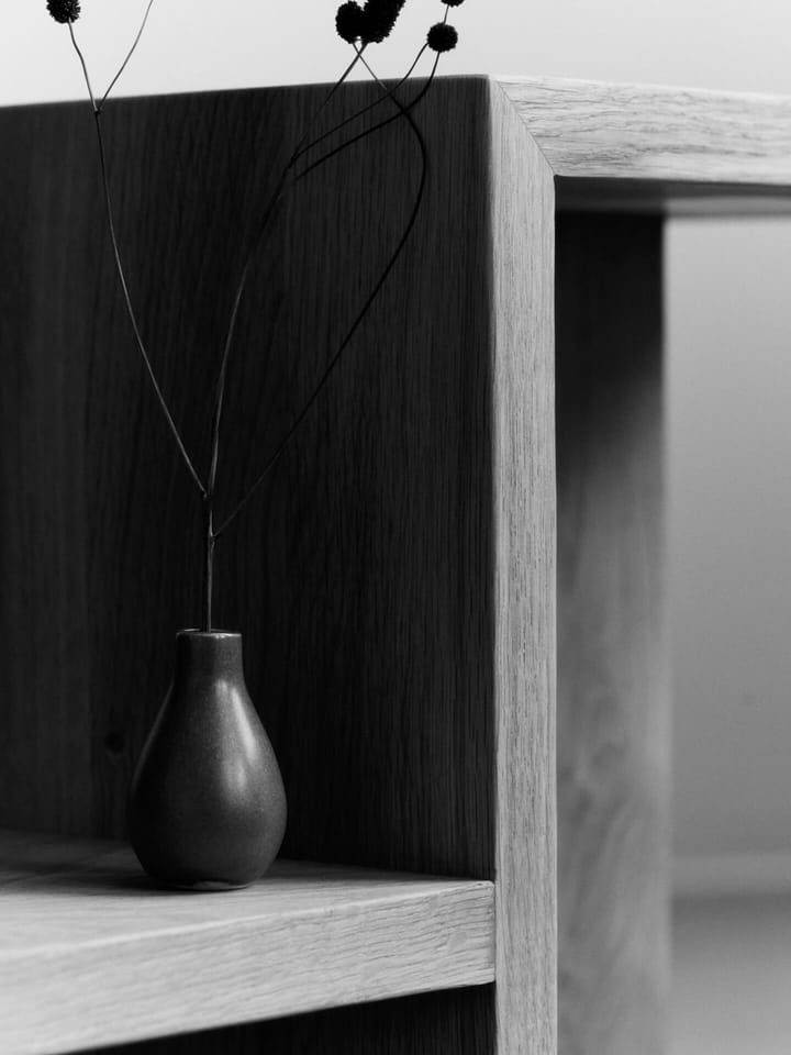 Distinct sidobord kalksten 59,5x35x50 cm, Natural oak Ferm Living