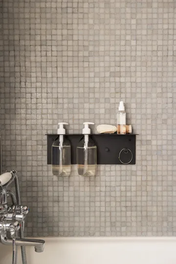 Dora badrumshylla - Black - Ferm Living