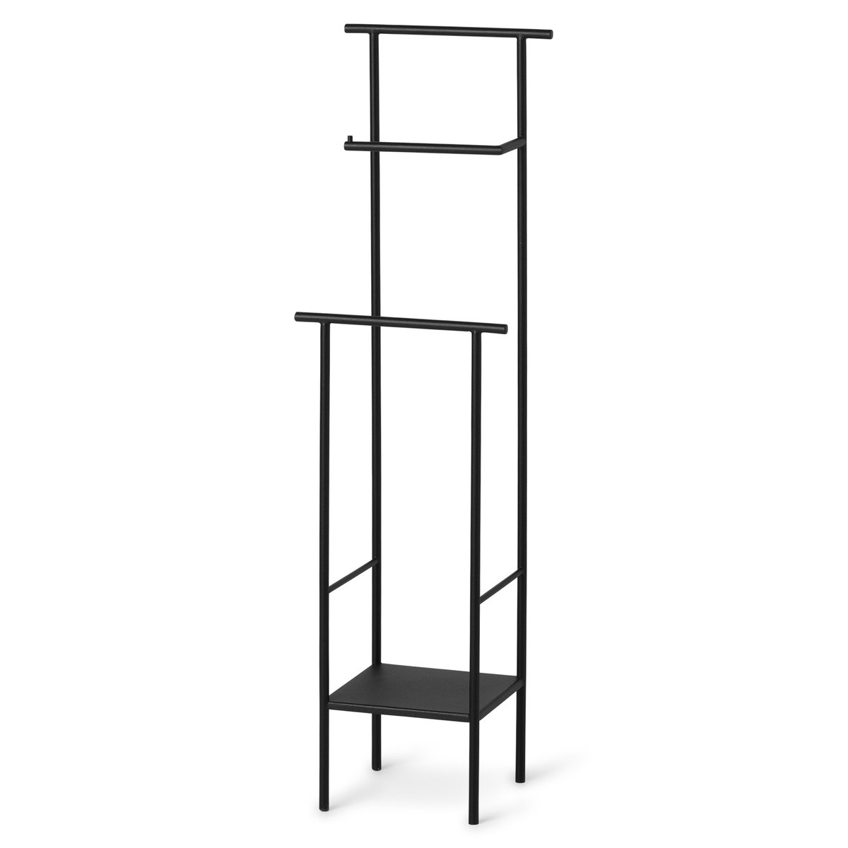 Ferm Living Dora toalettpappershållare Black | Skandinavisk Design | Toalettpappershållare | Svart