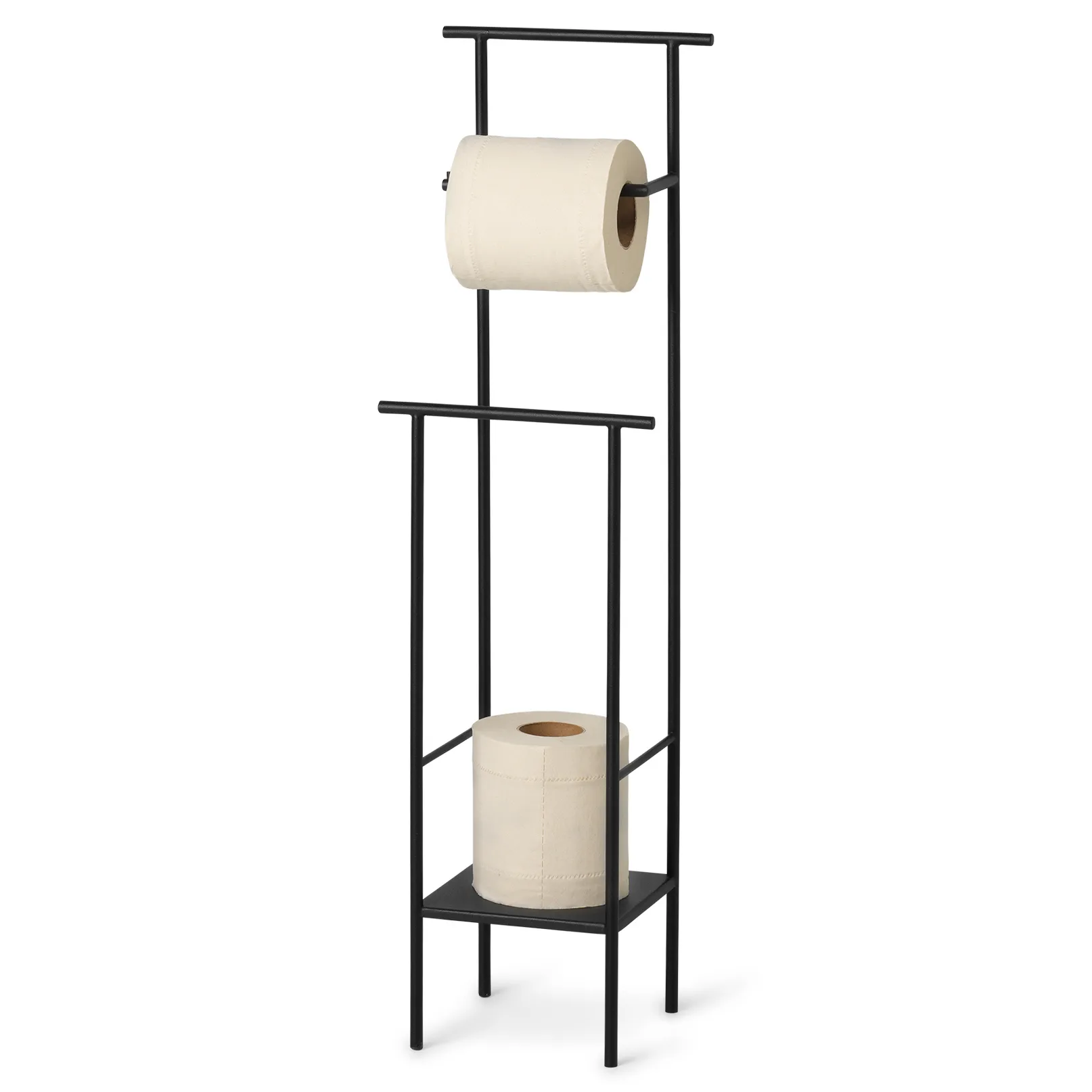 Dora toalettpappershållare, Black Ferm Living