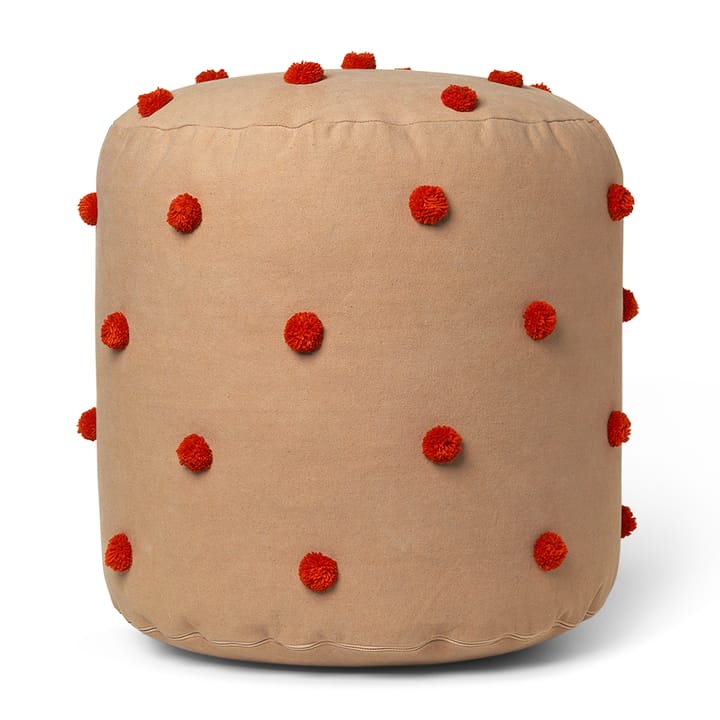 Dot puff Ø39 cm - Camel-red - Ferm LIVING