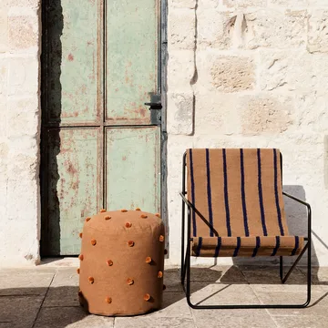 Dot puff Ø39 cm - Sugar kelp-mustard - Ferm Living