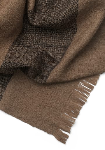 Dry ullfilt 120x180 cm - Sugar Kelp/Black - Ferm Living