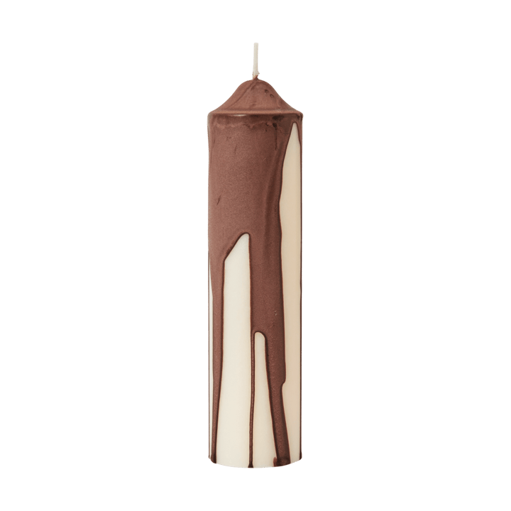 Dryp blockljus - Dark Chocolate, 20 cm - Ferm Living