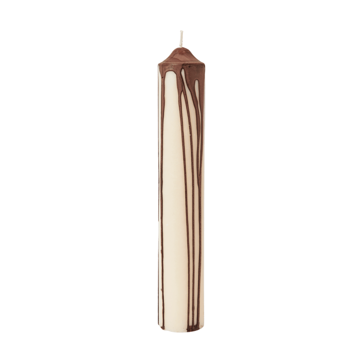 Dryp blockljus - Dark Chocolate, 30 cm - Ferm Living