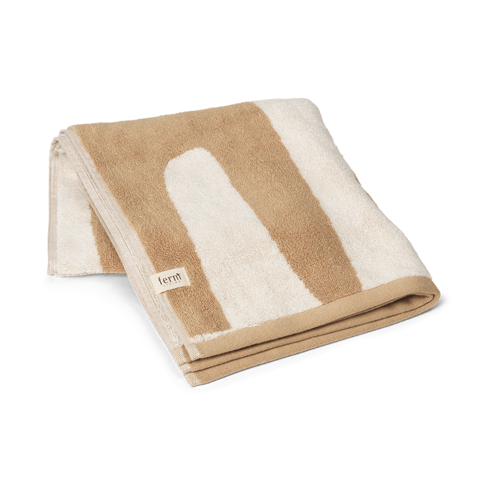 Ebb handduk 50x100 cm - Sand, off-white - Ferm LIVING